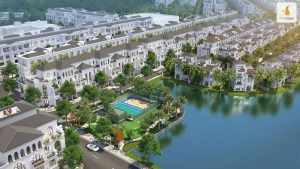 cong-vien-ven-song-tai-the-center-point-vinhomes-co-loa